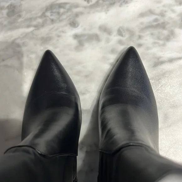 Charles David - Stiletto Heel - point toe - Leather Ankle boots - Picture 7 of 16